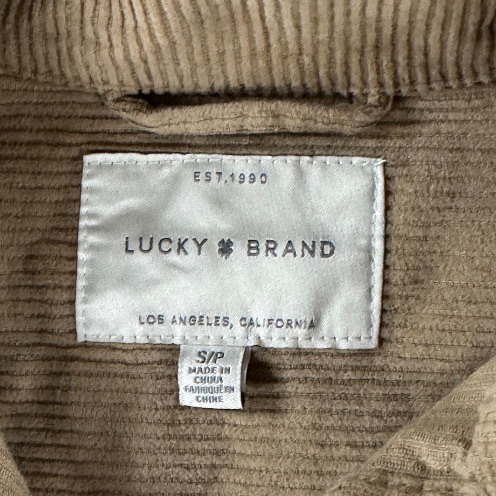 Lucky Brand Corduroy Shirt Jacket Women S Button Up Long Sleeve Fall Winter Boho - Picture 8 of 10